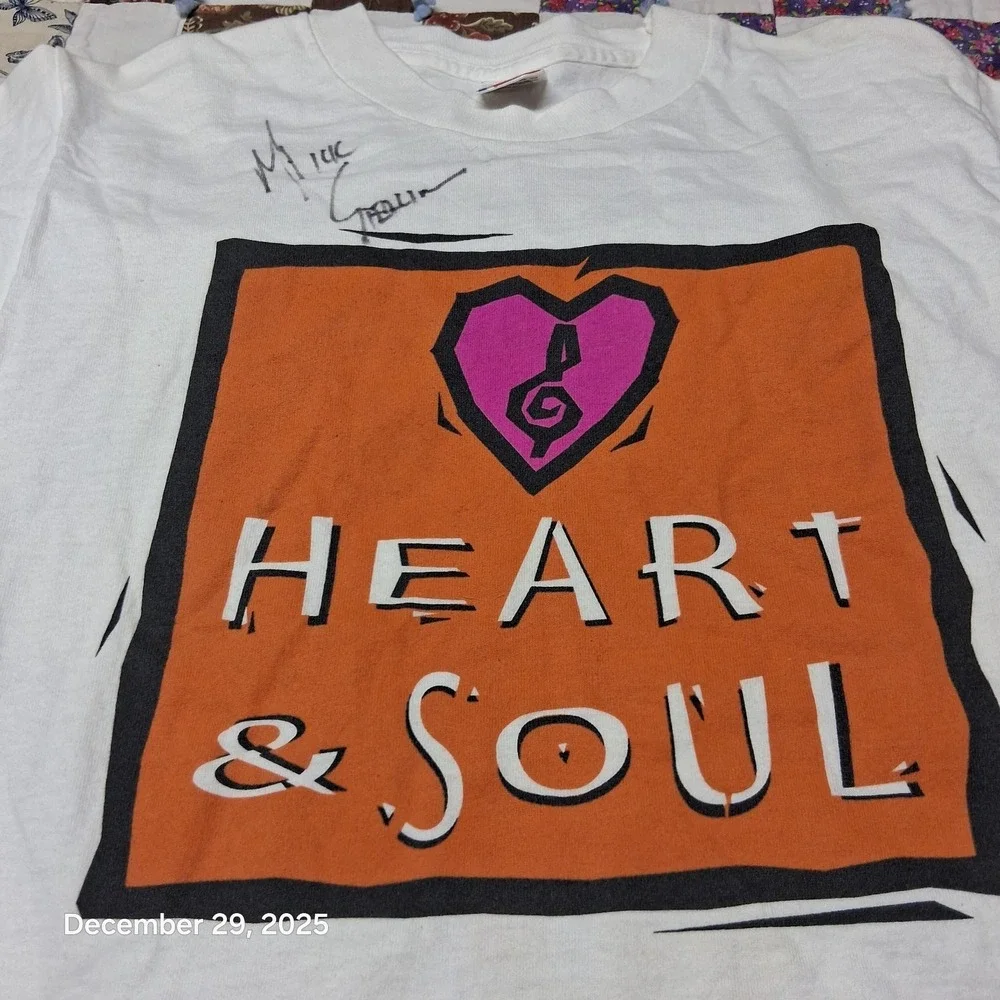 VTG MN Heart & Soul Festival T‎ Shirt Single Stitch Size Small Signed 90s